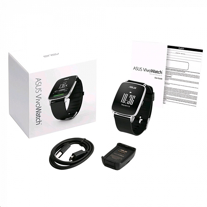 Asus VivoWatch (90HC0021-M00H10) - фитнес-часы (Black) купить в интернет-магазине icover