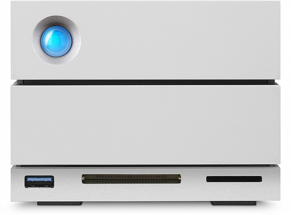 Сетевое хранилище LaCie 2big Dock (STGB28000400) Thunderbolt 3 28Tb (Silver) купить в интернет-магазине icover