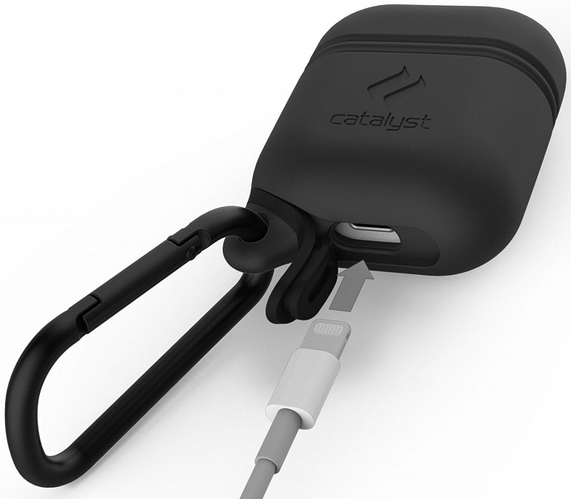 Чехол Catalyst Waterproof AirPods Case (Black) купить в интернет-магазине icover