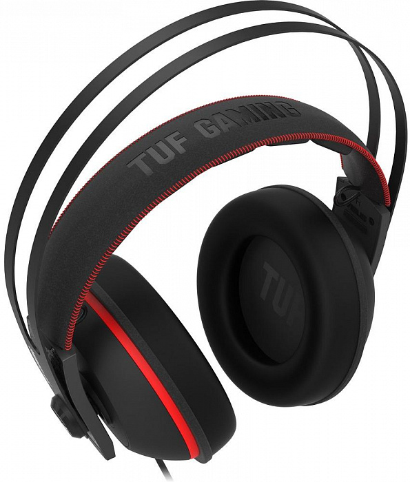 Игровая гарнитура Asus TUF Gaming H7 Core 90YH01QR-B1UA00 (Red) купить в интернет-магазине icover