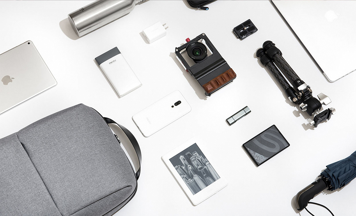 Рюкзак Meizu Minimalist Urban для ноутбука 15.6" (Grey) купить в интернет-магазине icover