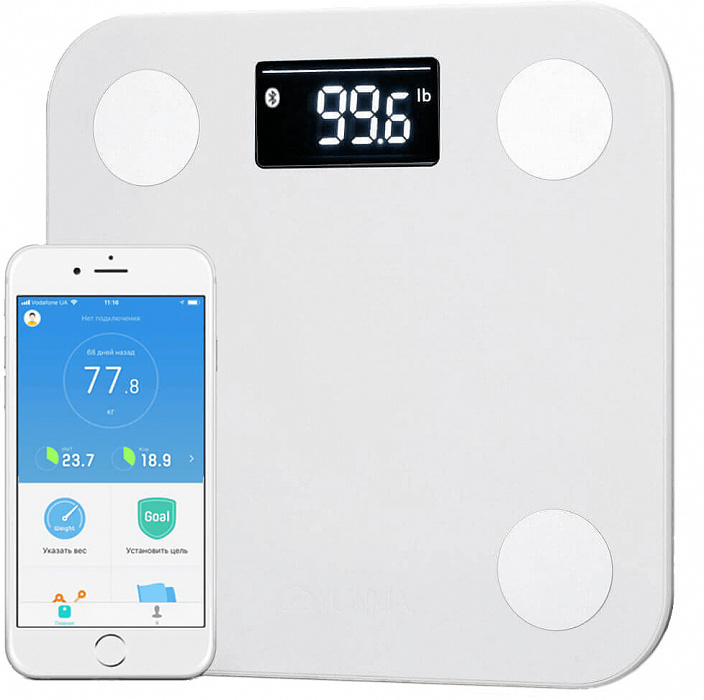 Умные весы Yunmai Mini (White) купить в интернет-магазине icover