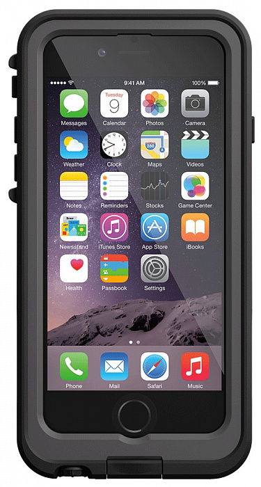 LifeProof Fre Power Case - чехол-аккумулятор для iPhone 6 (Black) купить в интернет-магазине icover