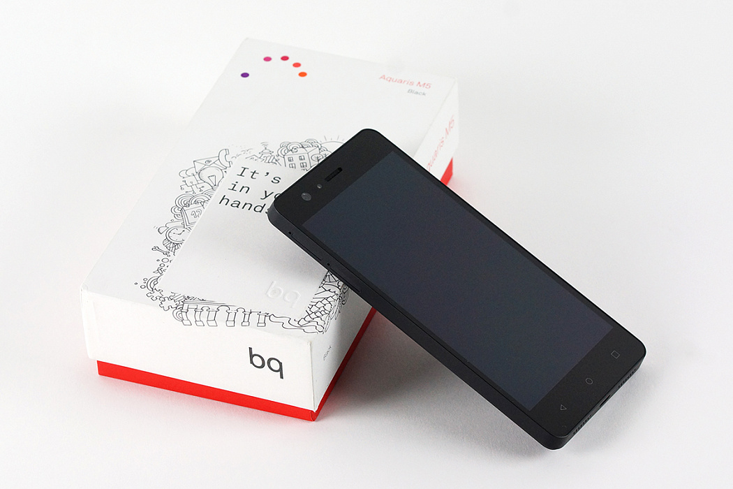 Смартфон BQ Aquaris M5 32GB 3GB RAM (Black/Black) купить в интернет-магазине icover