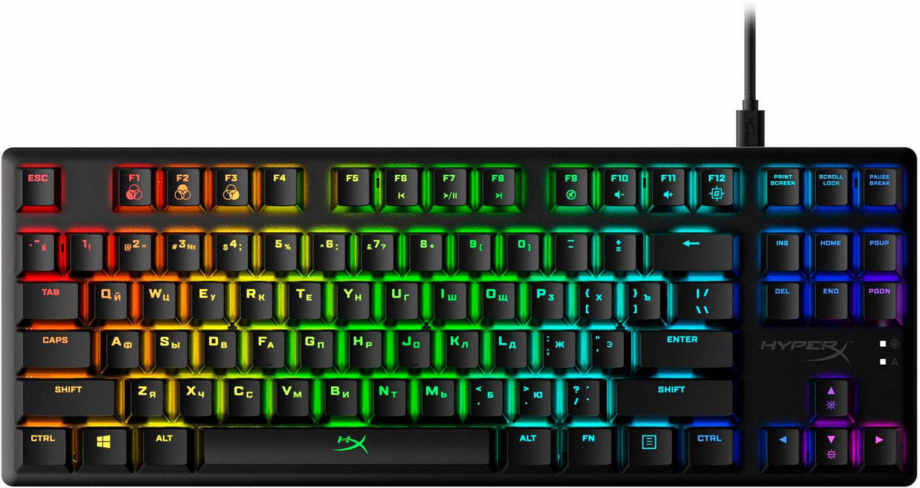 Игровая клавиатура HyperX Alloy Origins Core Red switches USB RGB (HX-KB7RDX-RU) купить в интернет-магазине icover