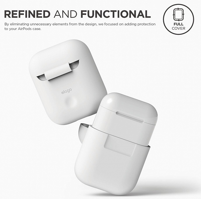 Чехол Elago AirPods Case (EAPSC-LUBL) для зарядного кейса AirPods (Nightglow Blue) купить в интернет-магазине icover