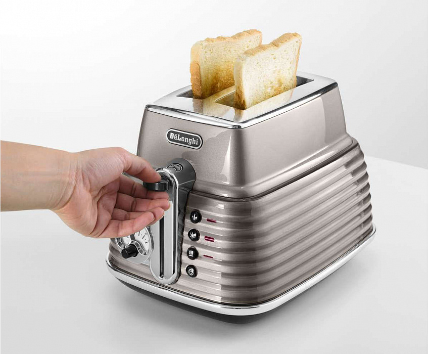 DeLonghi Scultura CTZ 2103 - тостер (Beige) купить в интернет-магазине icover