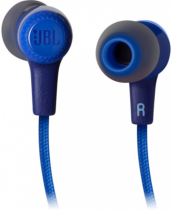 Внутриканальная Bluetooth-гарнитура JBL E25 (Blue) купить в интернет-магазине icover