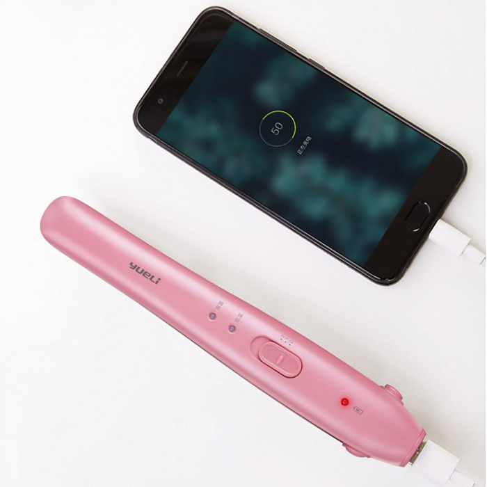 Выпрямитель для волос Xiaomi Yueli Hair Straightener HS-525 (Pink) купить в интернет-магазине icover