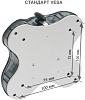 Кронштейн ErgoFount RSS-400WG для 4 мониторов 24" (Steel) купить в интернет-магазине icover