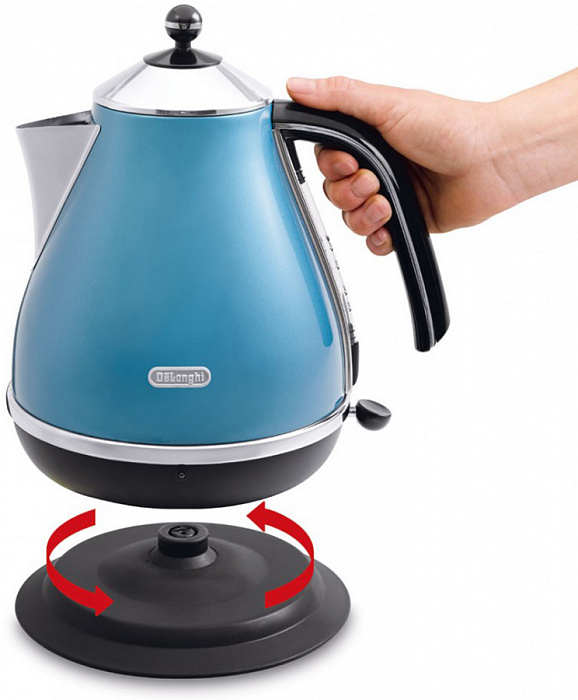DeLonghi Icona KBO 2001 - чайник электрический (Blue) купить в интернет-магазине icover