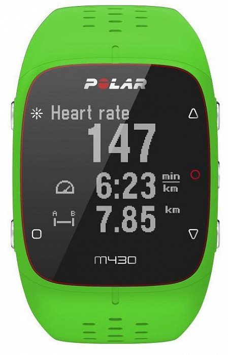 Спортивные часы Polar M430 (Green) купить в интернет-магазине icover