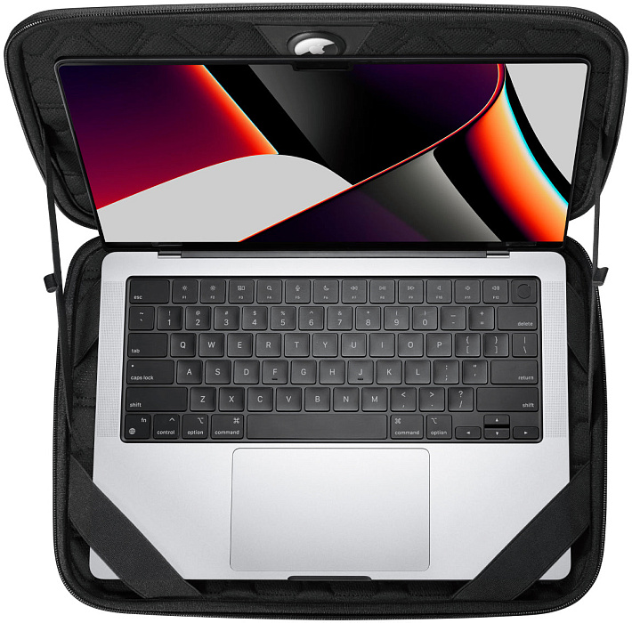 Чехол Spigen Rugged Armor Pro (AFA04271) для MacBook Pro 16" (Black) купить в интернет-магазине icover