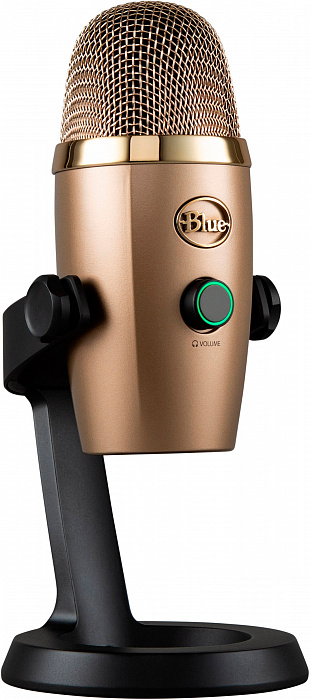 Конденсаторный микрофон Blue Microphones Yeti Nano (Cubano Gold) купить в интернет-магазине icover