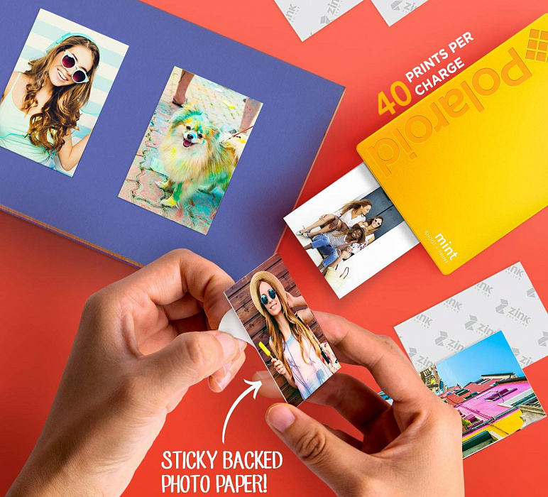 Моментальная фотокамера Polaroid Mint POLSP02Y (Yellow) купить в интернет-магазине icover
