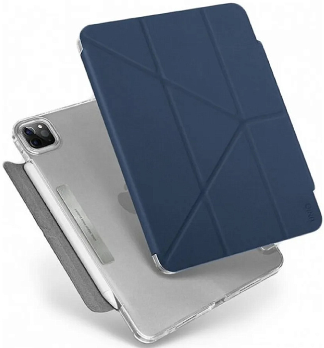 Чехол Uniq Camden Anti-microbial для iPad Pro 11'' 2021 (Blue) купить в интернет-магазине icover