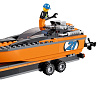 Lego City 4x4 with Powerboat (60085) - внедорожник 4х4 с гоночным катером купить в интернет-магазине icover