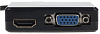 HDMI/MHL to VGA/HDMI + 3.5 mm Audio Cable Converter - адаптер с аудиовыходом (Black) купить в интернет-магазине icover