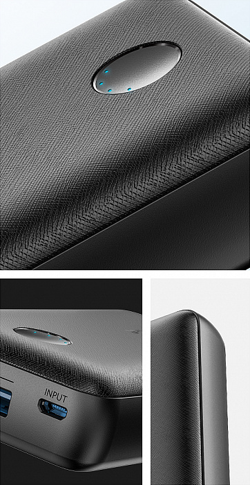 Внешний аккумулятор Anker PowerCore 10000 mAh A1223 (Black) купить в интернет-магазине icover