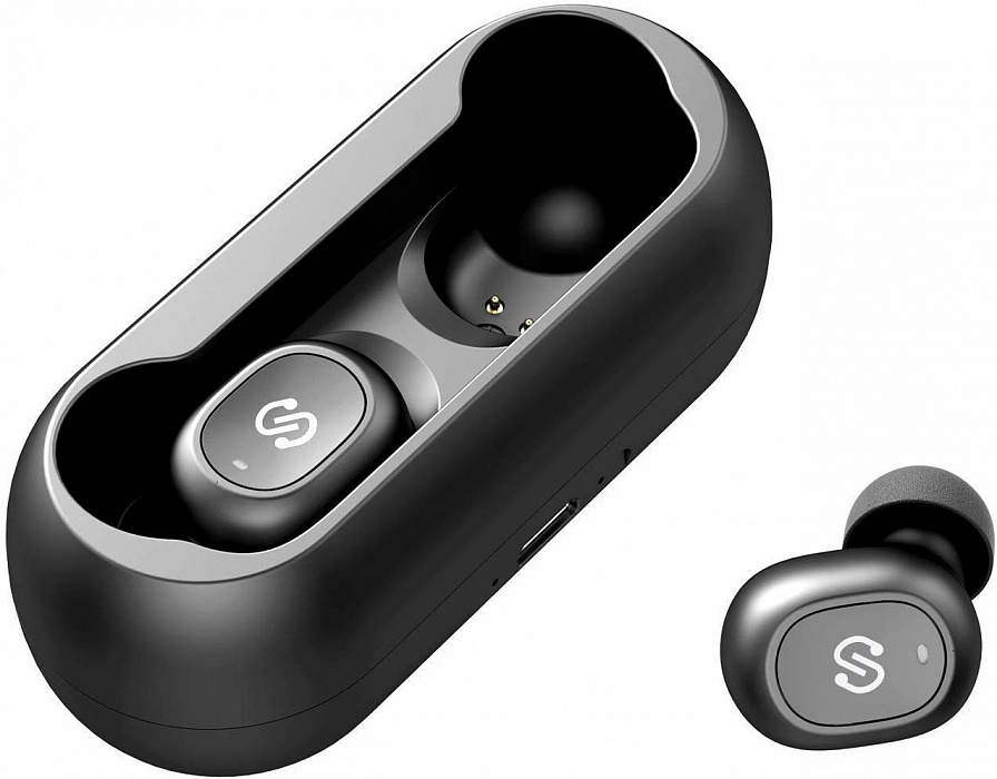 Bluetooth-наушники с микрофоном SoundPeats TrueFree (Black) купить в интернет-магазине icover