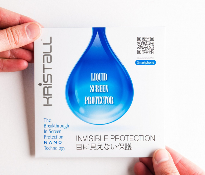 Kristall Nano-Tech Liquid Screen Protector - жидкая пленка для смартфонов купить в интернет-магазине icover