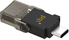 Картридер PQI Connect 312 USB 3.1 Type-C OTG (Black) купить в интернет-магазине icover