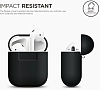 Чехол Elago Silicone Case (EAPSC-BK) для AirPods (Black) купить в интернет-магазине icover
