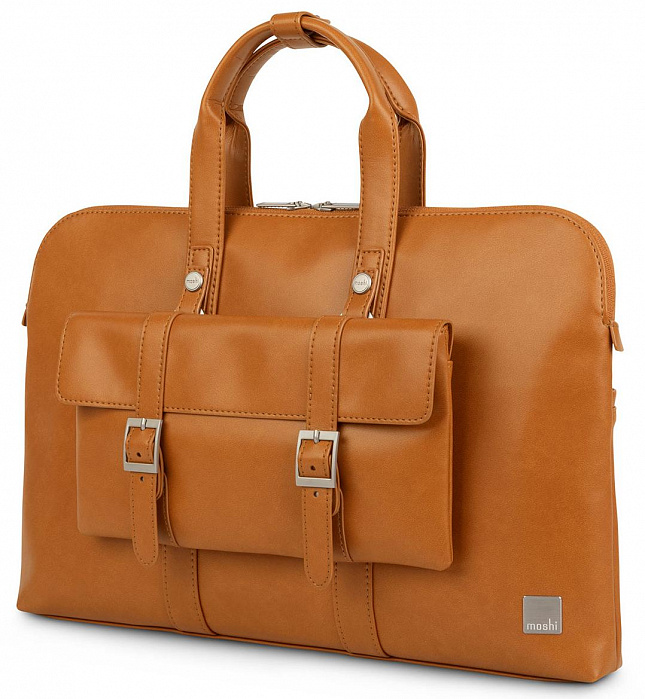 Сумка Moshi Treya Briefcase (99MO118752) для ноутбука 13'' (Caramel) купить в интернет-магазине icover