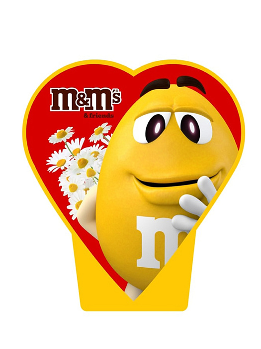 Подарочный набор M&Ms & Friends Сердце (2 x 176 г.) купить в интернет-магазине icover