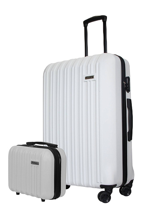 Комплект чемоданов Ridberg Discover L+BB (White/Black) купить в интернет-магазине icover