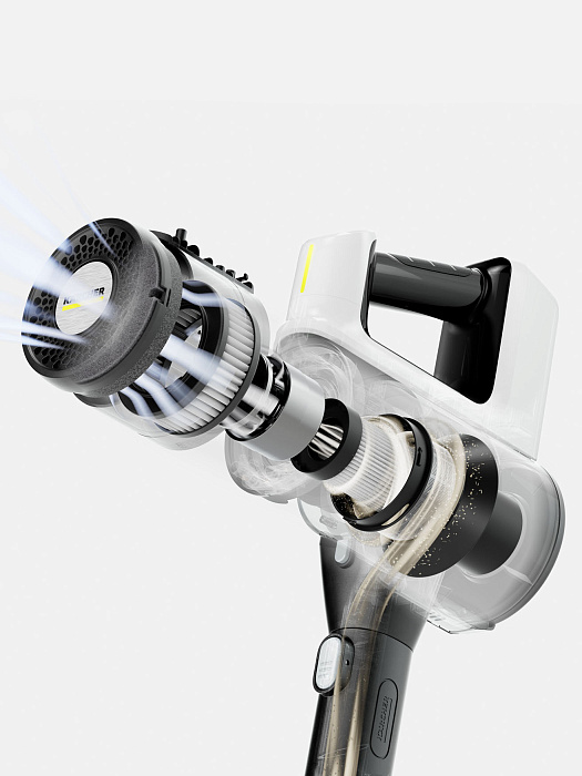 Пылесос вертикальный Karcher VCS 3 Nano Flex 1.198-934.0 (Black) купить в интернет-магазине icover