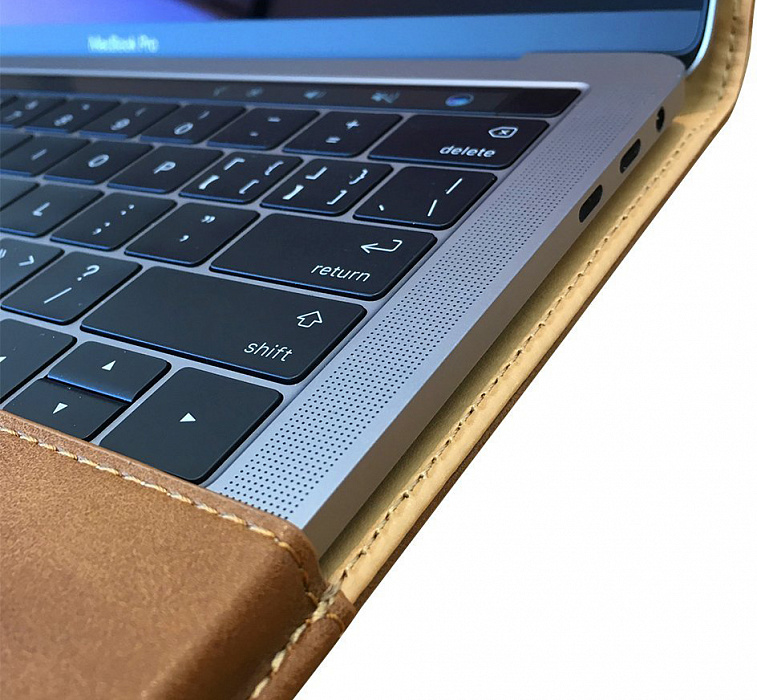 Чехол Jisoncase JS-PRO-15R20 для MacBook Pro 15" (Brown) купить в интернет-магазине icover