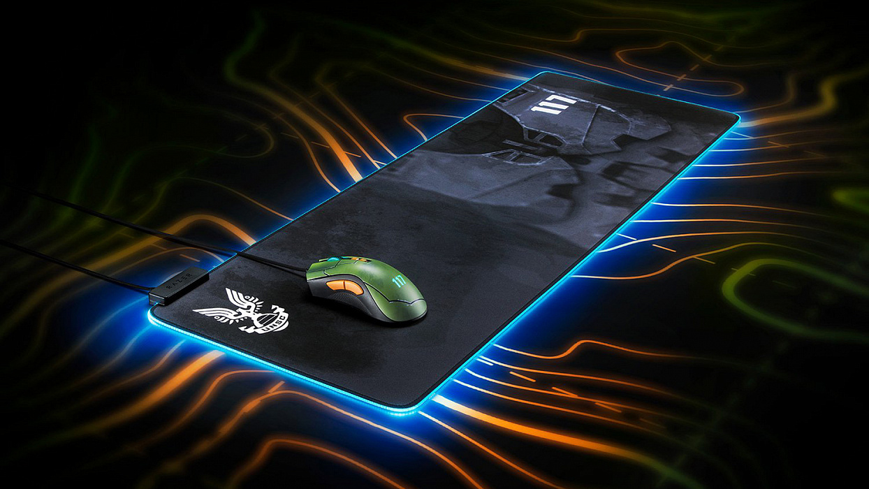 Коврик для мыши Razer Goliathus Chroma Extended RZ02-02500600-R3M1 (Halo Infinite) купить в интернет-магазине icover