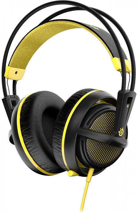 SteelSeries Siberia 200 - игровая гарнитура (Proton Yellow) купить в интернет-магазине icover