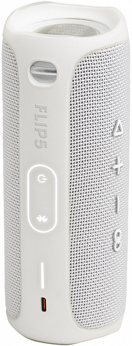 Портативная акустика JBL Flip 5 JBLFLIP5WHT (White) купить в интернет-магазине icover