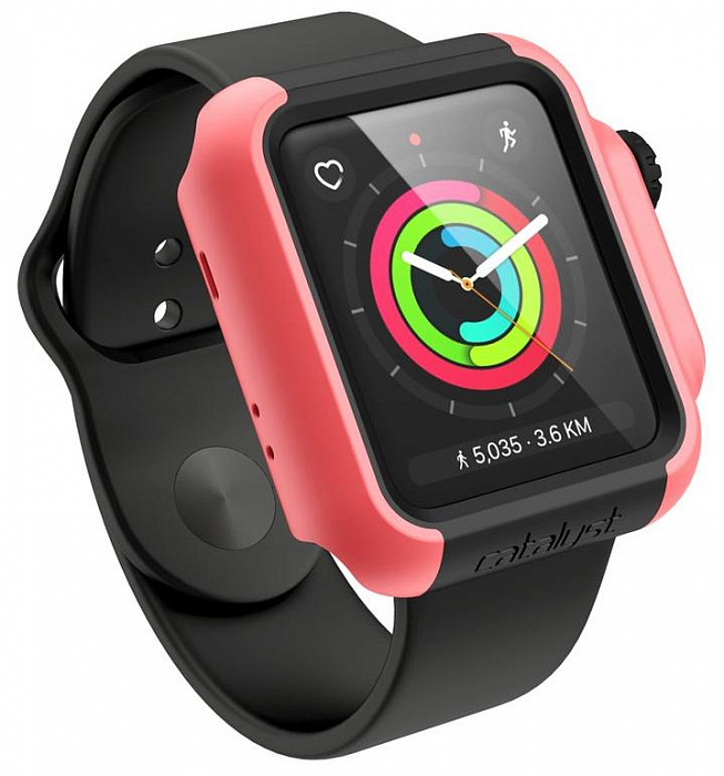 Чехол Catalyst Impact Protection (CAT42DROP3COR) для Apple Watch/Series 2/3 42mm (Coral) купить в интернет-магазине icover
