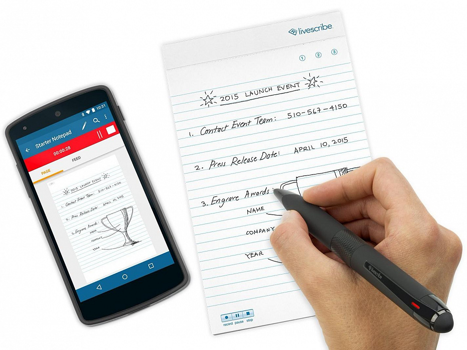 Цифровая ручка Livescribe 3 Smartpen Black Edition (Black) купить в интернет-магазине icover