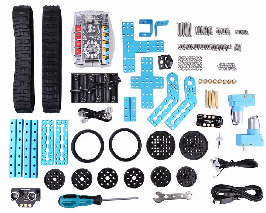 Программируемый конструктор Makeblok mBot Ranger Robot Kit (Blue) купить в интернет-магазине icover