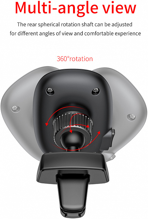 Автомобильный держатель Baseus Xiaochun Magnetic (SUCH-01) для смартфона (Black) купить в интернет-магазине icover
