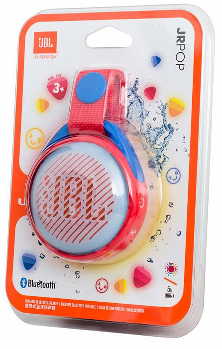 Портативная акустика JBL JR POP (Red) купить в интернет-магазине icover