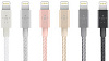 Кабель для iPod, iPhone, iPad Belkin Mixit Metallic USB-Lightning 1.2 m F8J144bt04-BLK (Black) купить в интернет-магазине icover
