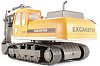 Hobby Engine Excavator 1:12 - радиоуправляемый экскаватор (Yellow) купить в интернет-магазине icover