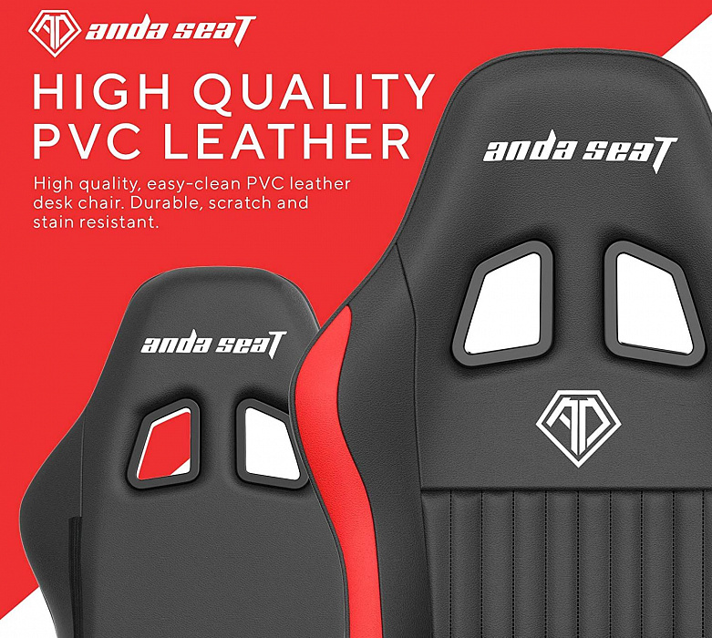 Игровое кресло AndaSeat Jungle M (Red/Black) купить в интернет-магазине icover