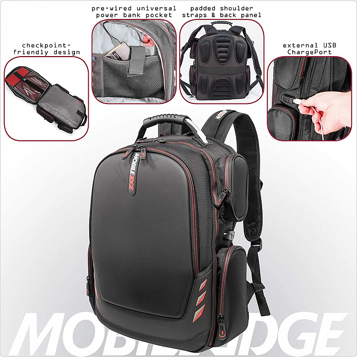 Рюкзак Mobile Edge Core для ноутбука 17" (MECGBP1) купить в интернет-магазине icover