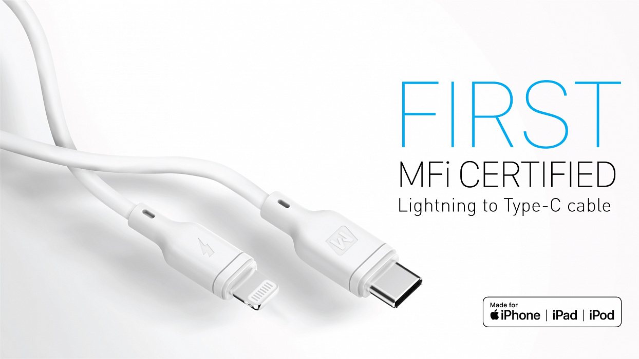 Кабель для iPod, iPhone, iPad Momax Zero DL36 USB-C/Lightning 1.2m (White) купить в интернет-магазине icover
