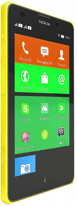 Смартфон Nokia XL Dual Sim (Yellow) купить в интернет-магазине icover