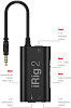 Аудиоинтерфейс для гитары IK Multimedia iRig 2 IP-IRIG2-PLG-IN (Black) купить в интернет-магазине icover
