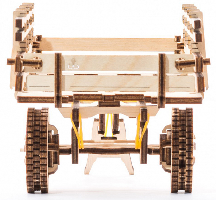 3D-пазл UGears Полуприцеп для модели Пожарная лестница (70022) купить в интернет-магазине icover