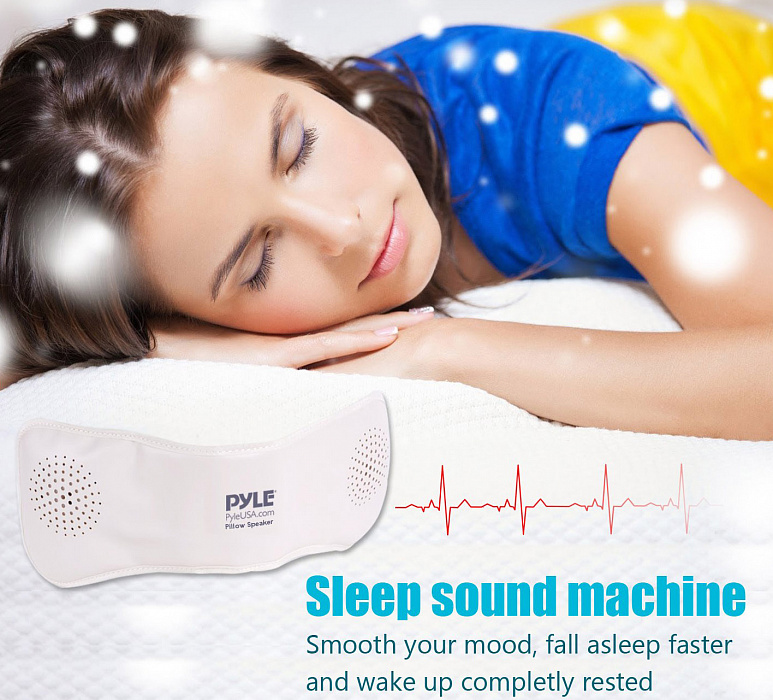 Беспроводные динамики для подушки Pyle Bluetooth Pillow Speaker PPSP18 (White) купить в интернет-магазине icover