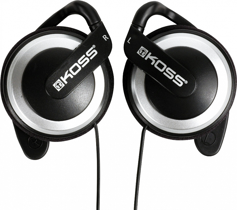 Koss KSC21 - накладные наушники-клипсы с заушным креплением (Black) купить в интернет-магазине icover